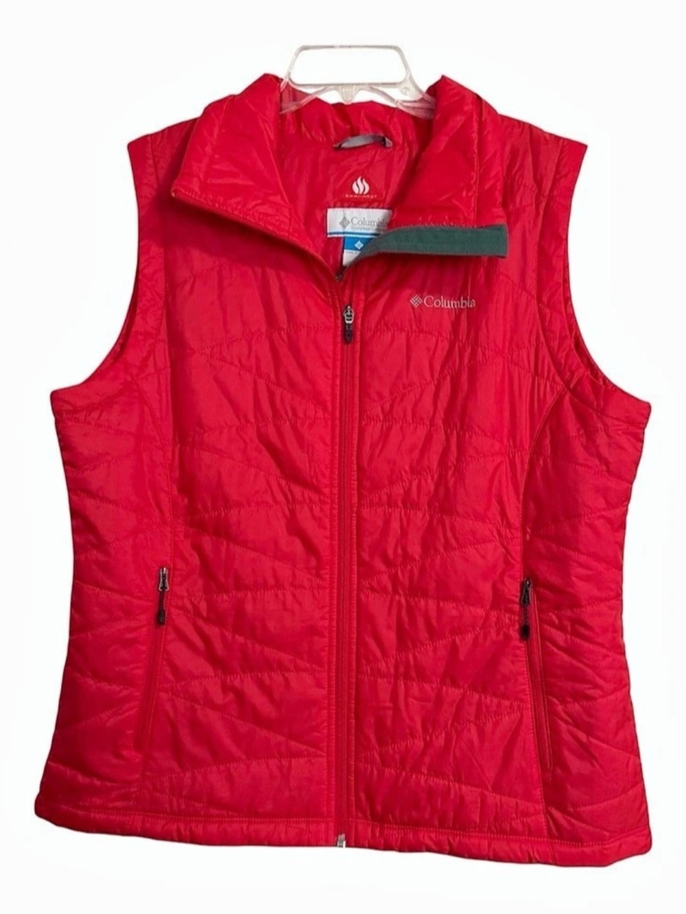 Columbia Women's Omni Heat Vest Red Hibiscus XL